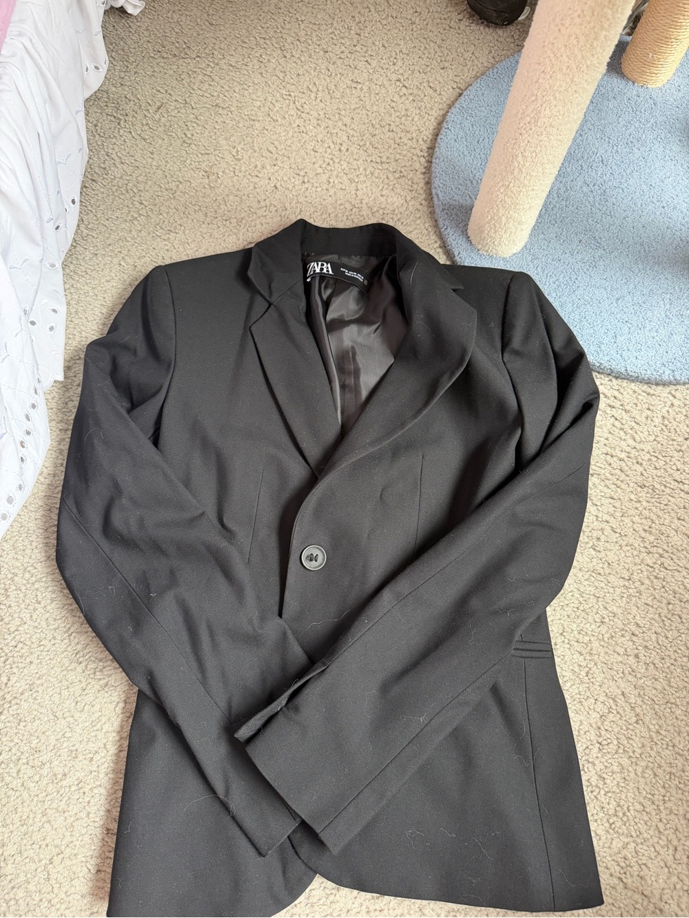 Zara Black Lined Blazer